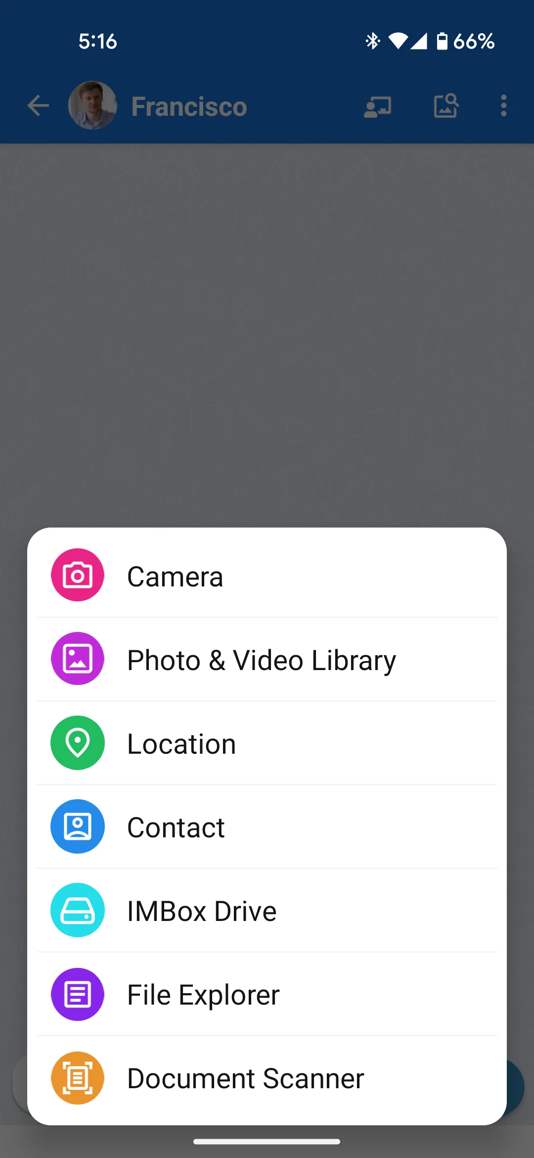 IMBox.me - Work messaging screenshot